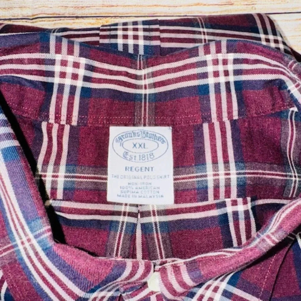 Brooks Brothers Mens Button Down Long Sleeve Shirt size XXL - Picture 4 of 4